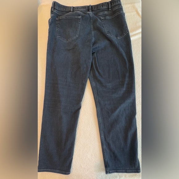 Banana Republic Men’s Athletic Tapered Fit Dark Wash Stretch Jeans 38x32 - Picture 7 of 8